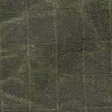 A close up of a Rogue Industries Ellis River Crossbody Bag in green waxed canvas with a checkered pattern.