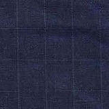 A dark blue waxed canvas fabric with a checkered pattern on the Ellis River Crossbody Bag from Rogue Industries.