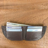 Factory Second Made in Maine Front Pocket Wallet - BROWN
