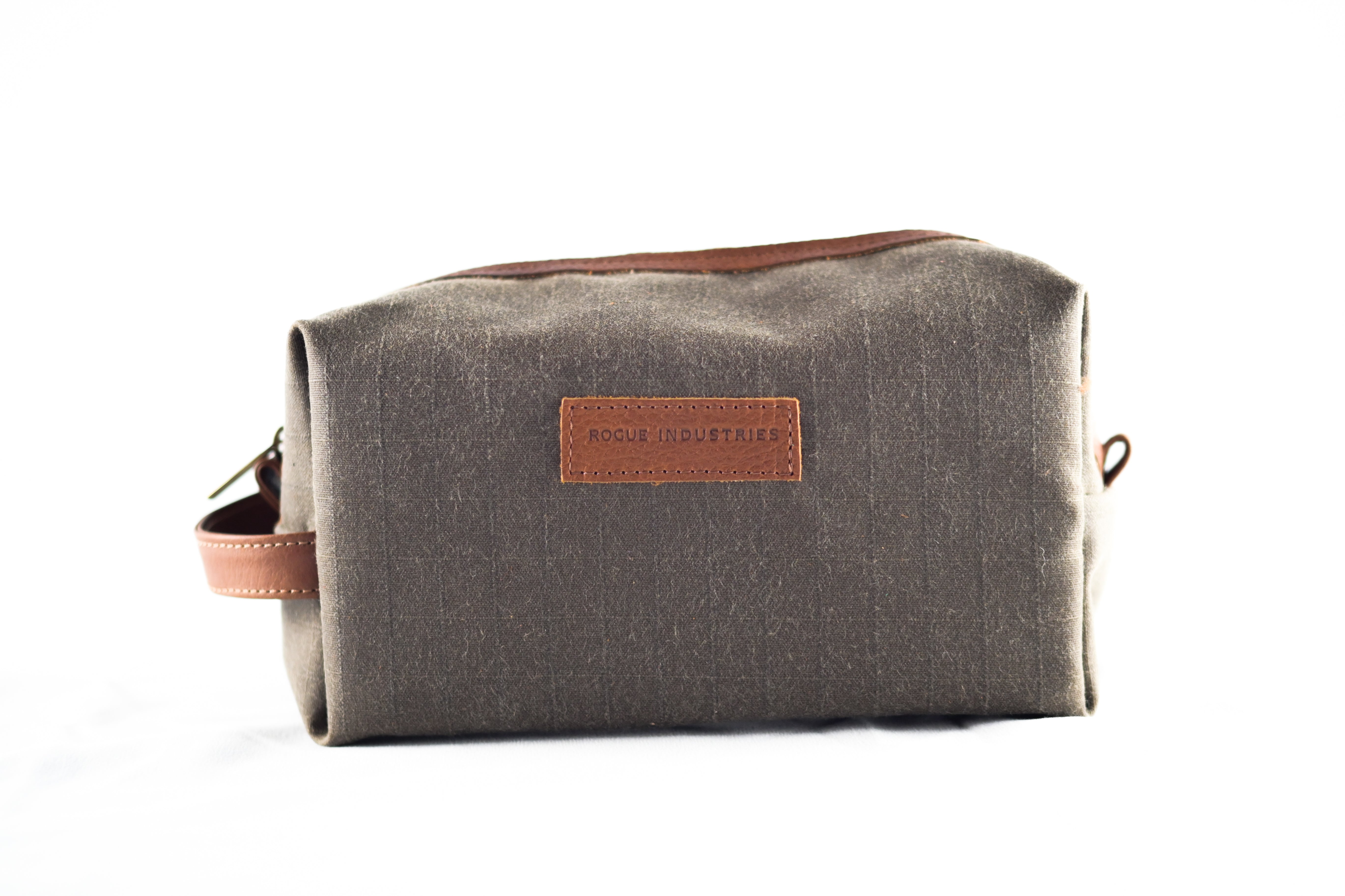 Men's Dopp Kit | Waxed Canvas Dopp Kit | Rogue Industries