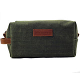 Waxed Canvas Dopp Kit
