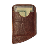 A comfortable carry, Rogue Industries Slim Leather Card Carrier with money in it.