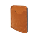 A Rogue Industries Slim Leather Card Carrier on a white background, designed for comfortable carry in the front pocket.