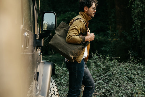 Waxed Canvas Tote Bag at Rogue Industries