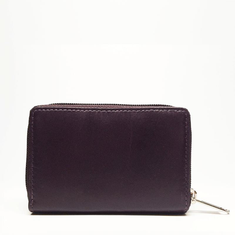 Accordion Zip Wallet - RFID Blocking