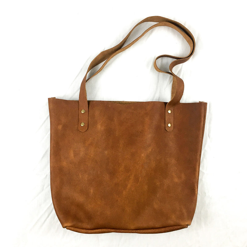 Fore Street Tote Bag, Leather Tote