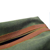 Waxed Canvas Dopp Kit