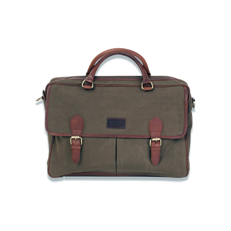 Waxed Canvas Laptop Bag – Rogue Industries