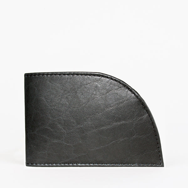 Factory Second Made in Maine Front Pocket Wallet - BLACK by Rogue Industries against a white background.