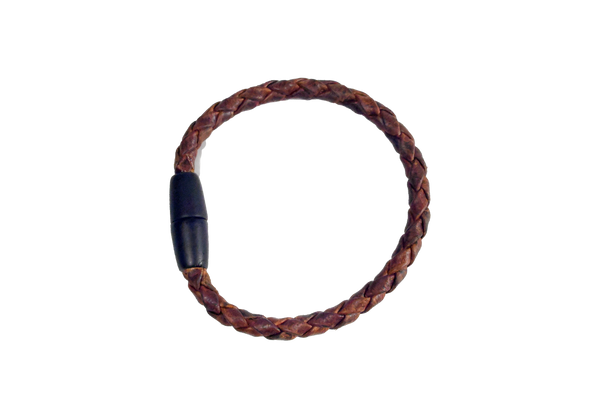 Rogue Braided Moose Leather Bracelet