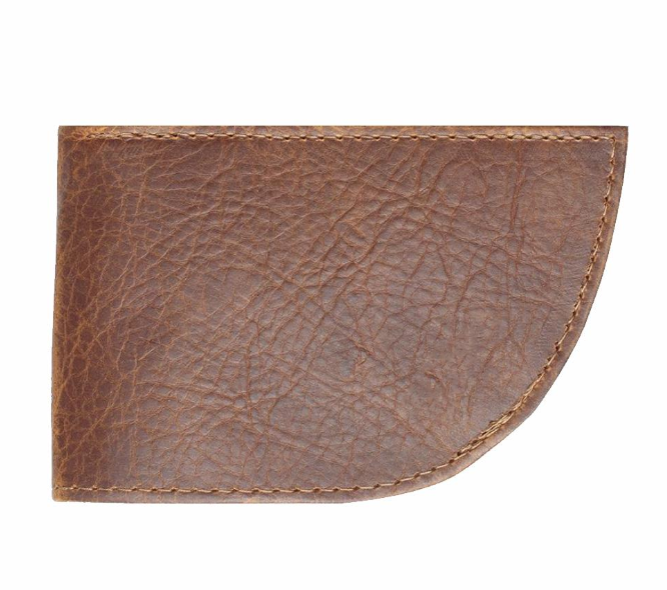 Factory Second Made in Maine Front Pocket Wallet - BROWN