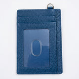 Pebbled Leather Card Holder