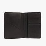 RFID Blocking Passport Case in Black with Redline