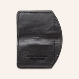 Minimalist Spartan Wallet in Bison - Black - Empty