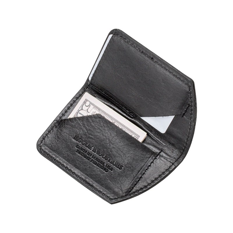 Rogue Industries Men's International Traveler Money Clip Wallet in Black