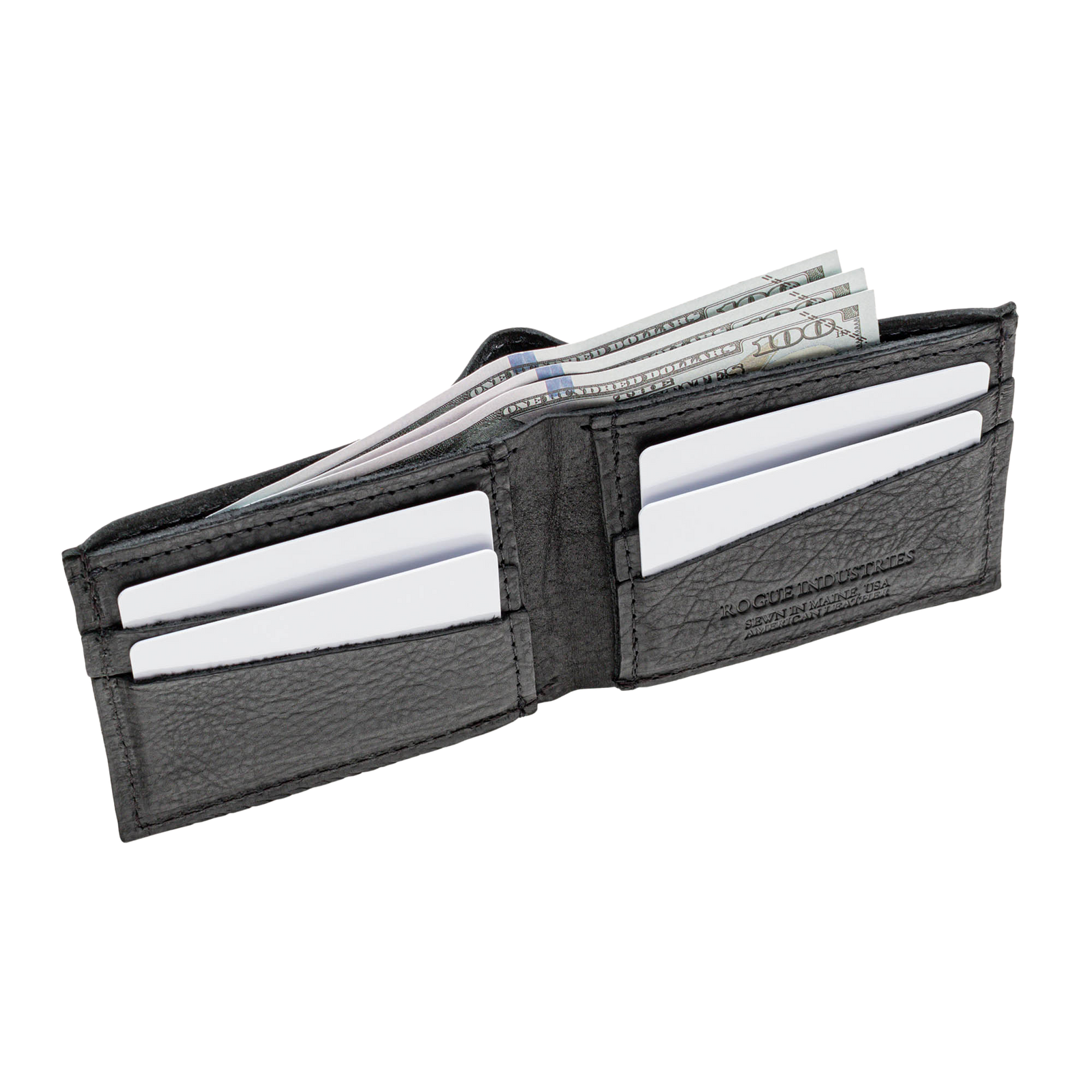 American Made Bison Leather Wallet | Bison Wallet | Rogue Industries