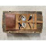 Leather Tech Organizers - Bison Leather