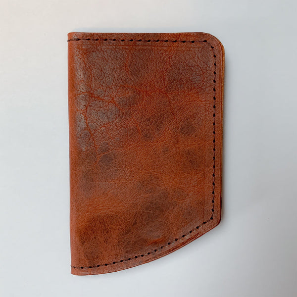 Spartan Minimalist Front Pocket Wallet - Brown Bison 1