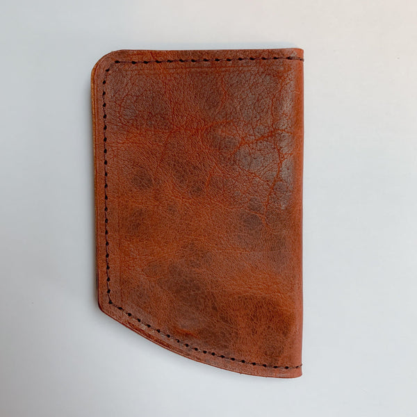 Spartan Minimalist Front Pocket Wallet - Brown Bison 2
