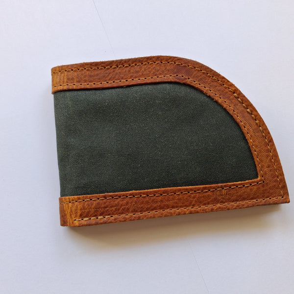 Water-Resistant Waxed Canvas Front Pocket Wallet | Rogue Industries