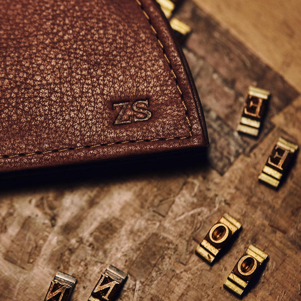Leather Debossing at Rogue Industries