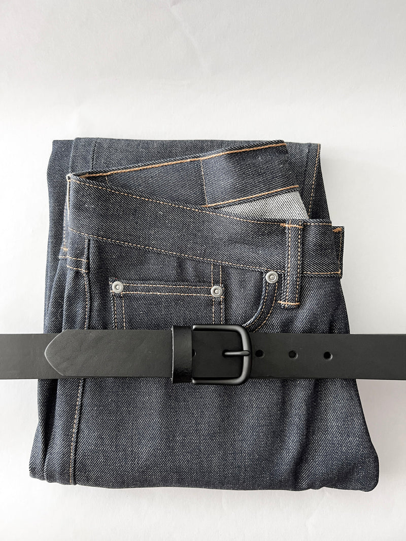 Rogue leather belt top