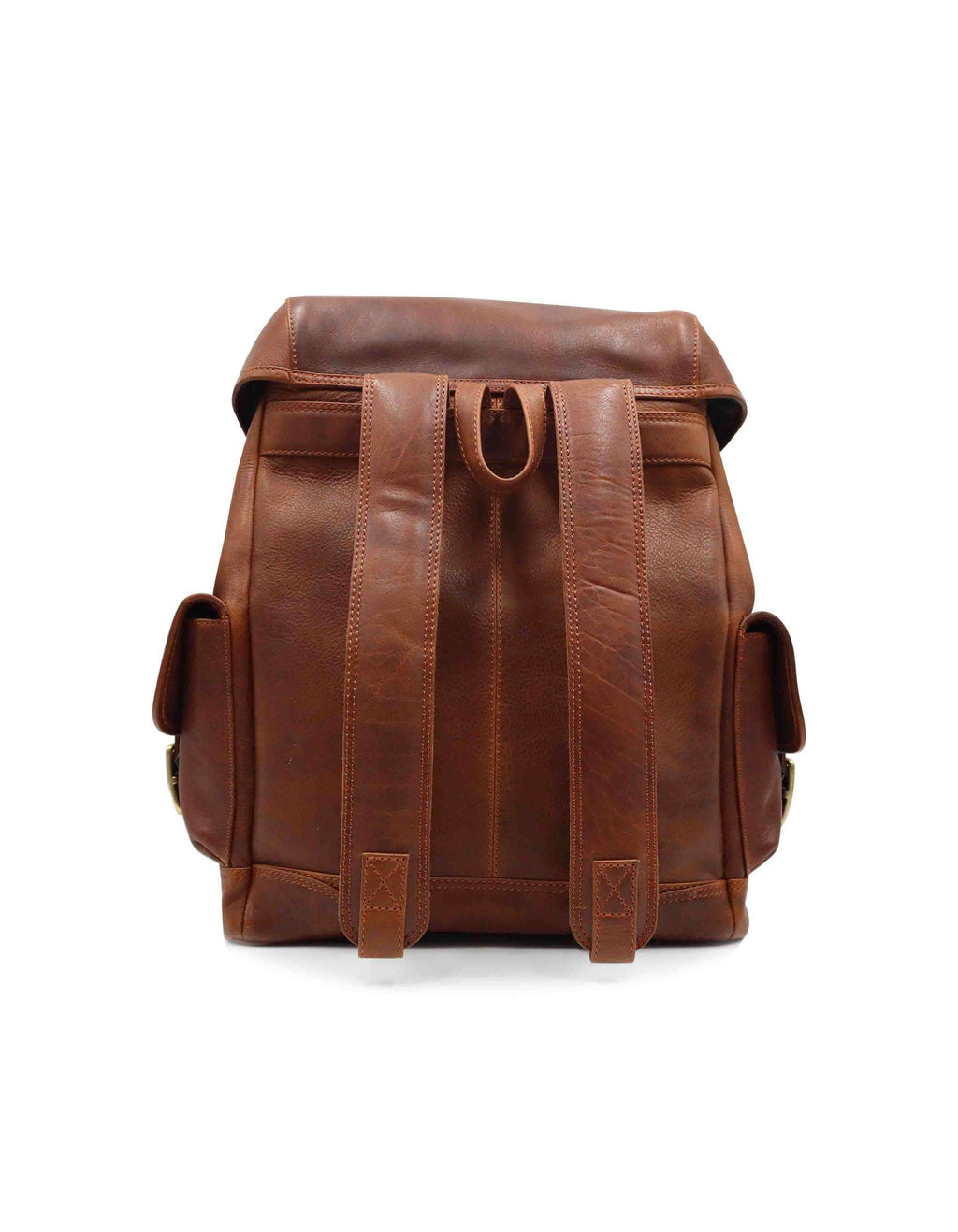 Full-Grain Moose Leather Backpack, Moose leather, Mahagony Brown, Rogue Industries