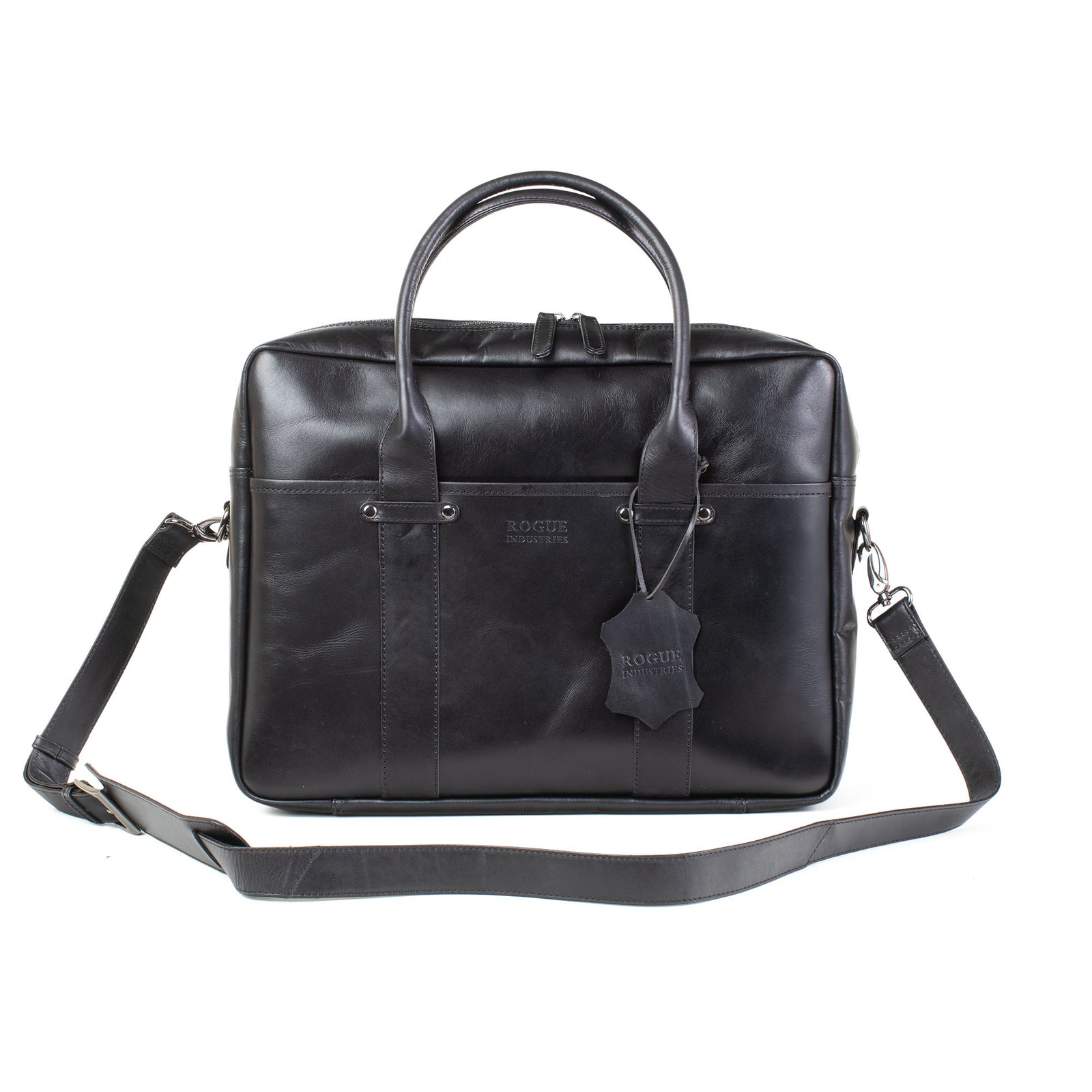 Bagjack レザーケース 黒 KatahdinLeatherBriefcaseBlack-