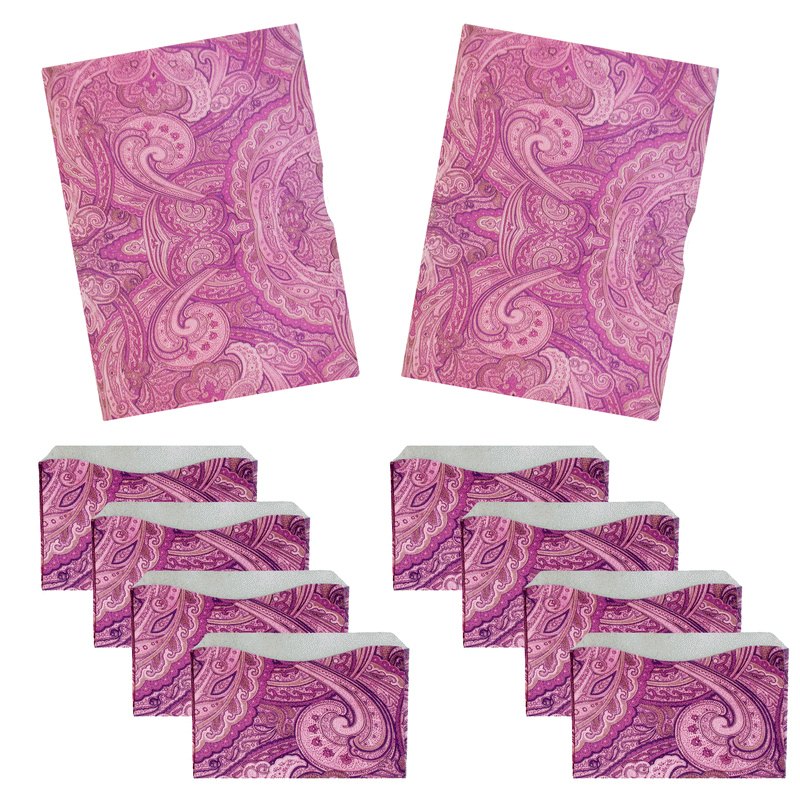 RFID Blocking Credit Card Sleeves - Orchid Paisley Orchid Paisley - 8 Credit Card Sleeves Pack + 2 Passport Sleeves RFID Blocking Credit Card Sleeves - Orchid Paisley Orchid Paisley - 8 Credit Card Sleeves Pack + 2 Passport Sleeves