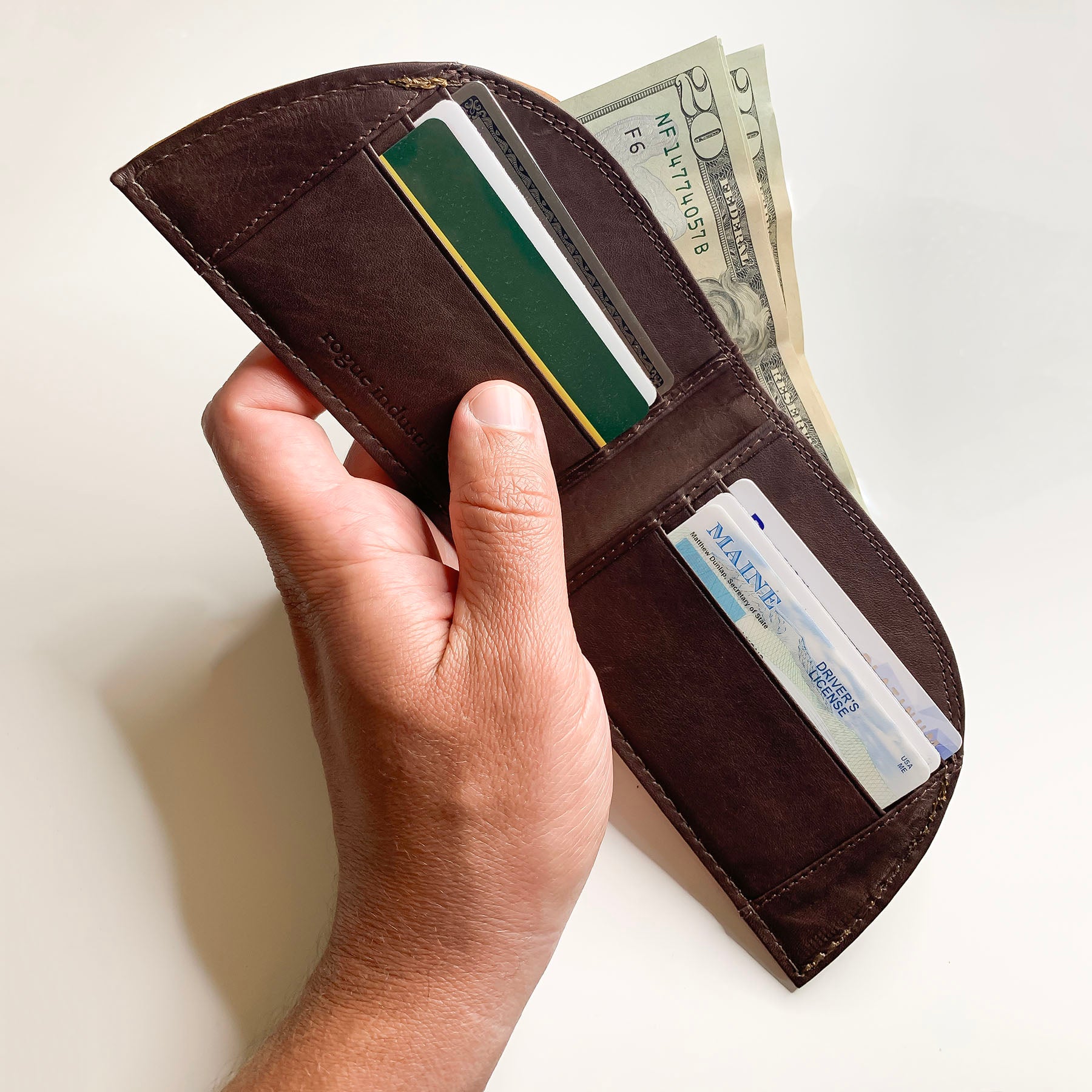 Rogue Front Pocket Wallet - Allagash Tan – Rogue Industries