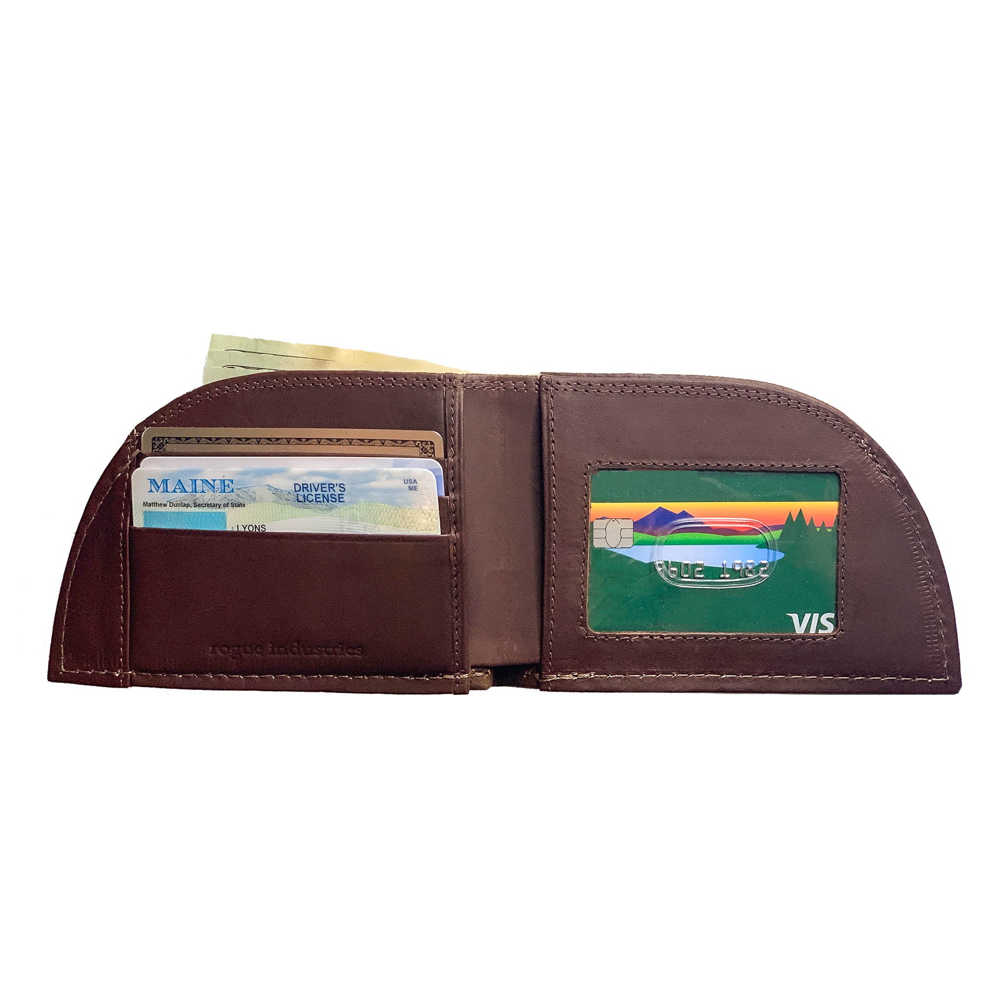 Rogue Front Pocket Wallet in Horween Bison – Rogue Industries