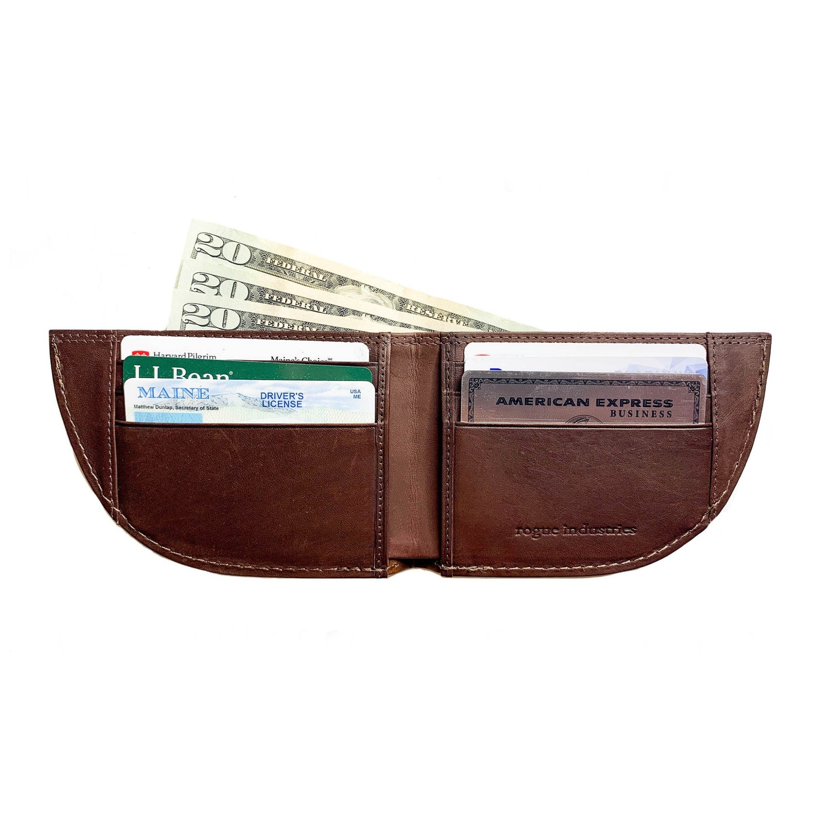 Nantucket Front Pocket Wallet in Horween Bison – Rogue Industries