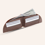 Rogue Front Pocket Wallet in Moose Leather - Open 1