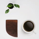 Rogue Front Pocket Wallet in Moose Leather Flat Lay