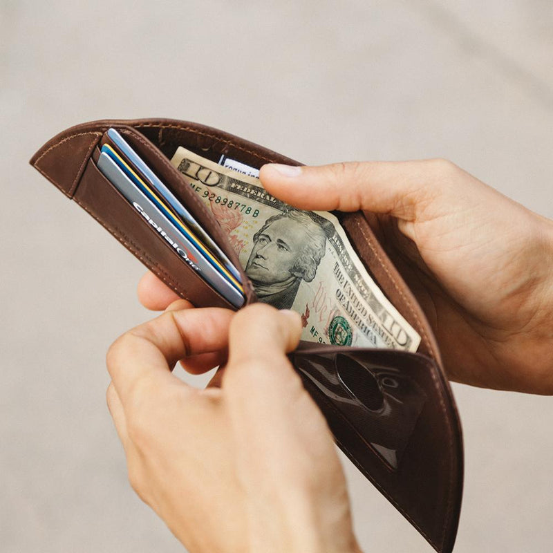 Wallet Inme Made in Maine Thin Leather Wallet | USA Leather | Rogue Industries