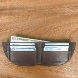 Nantucket Front Pocket Wallet in Bison