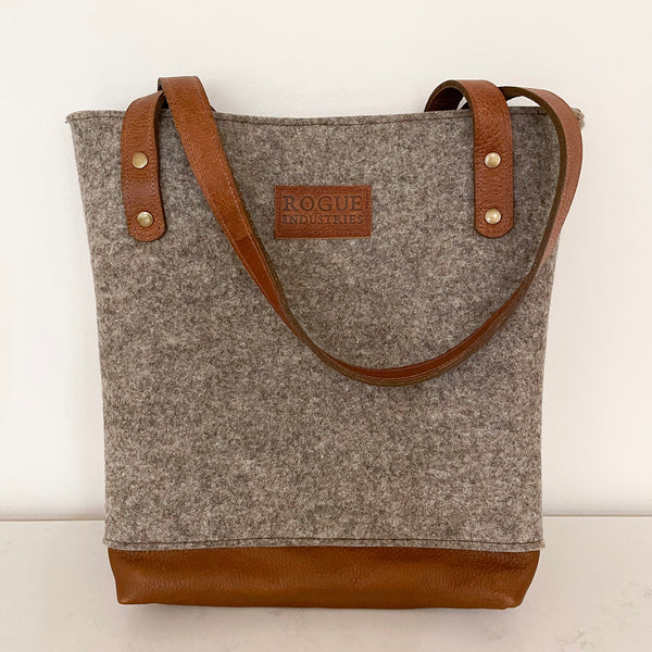 Sheepscot Felt Wool Tote Bag